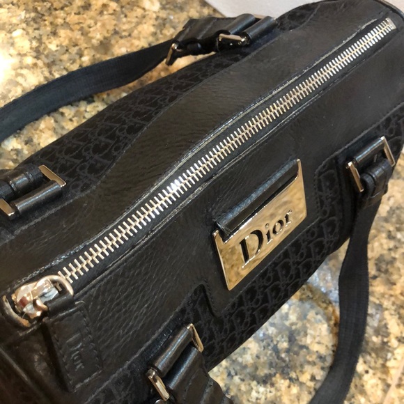 Christian Dior black Diorissimo Boston bag - Picture 2 of 8